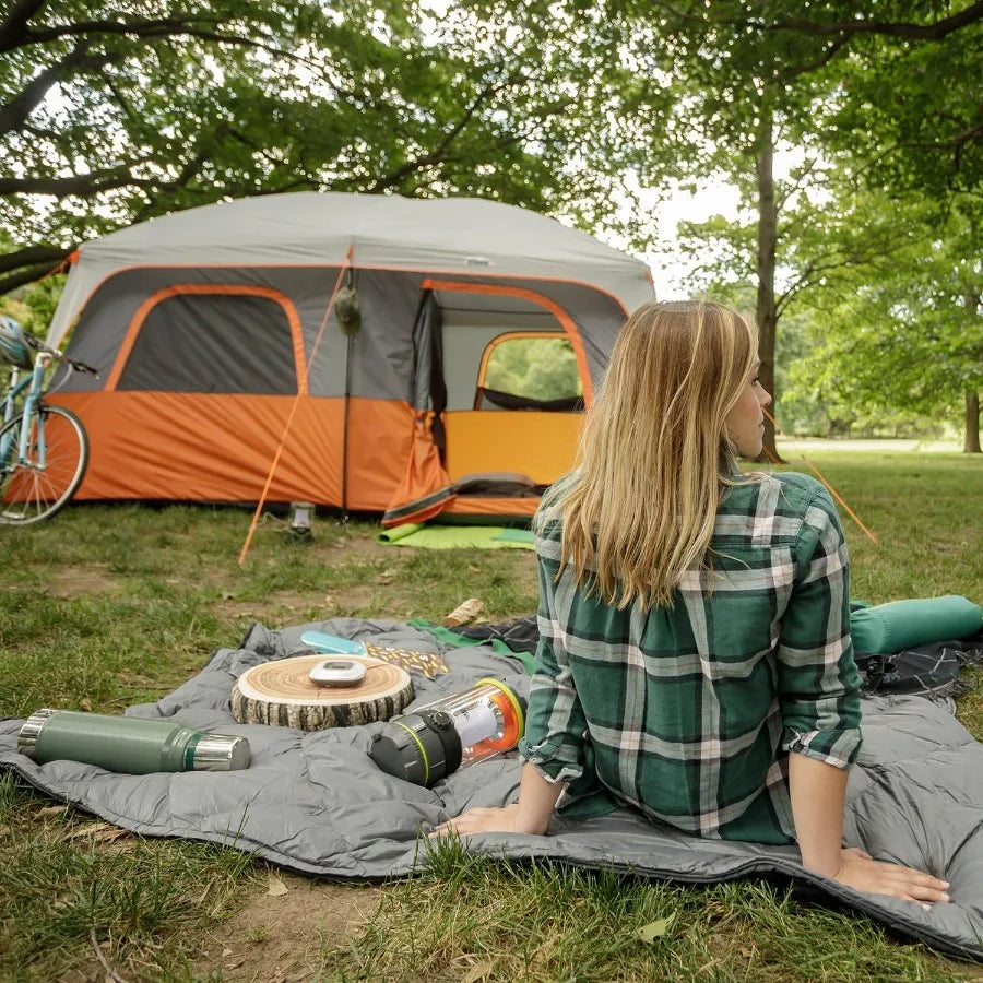 All-Season Family Cabin Tent For Outdoor Camping Adventures