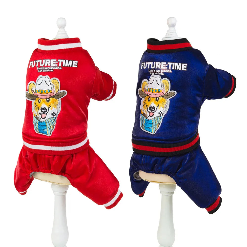 DogbabyCN Winter Warm Dog Coat for Small Dogs