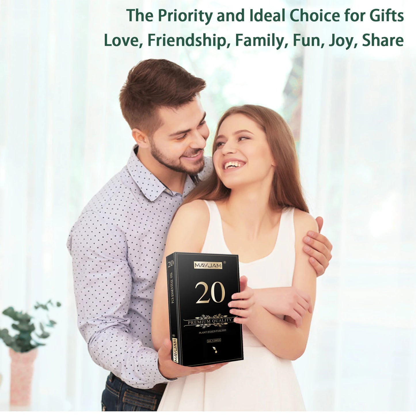 MAYJAM 20 Bottles Essential Oils Kit Set Lavender Vanilla