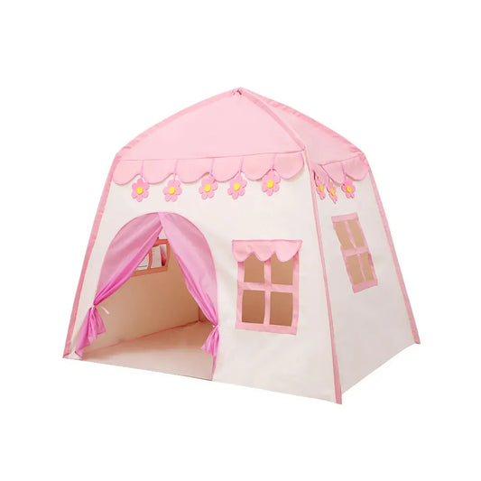 LARZACK Foldable Wigwam Tent for Kids Indoor Playhouse