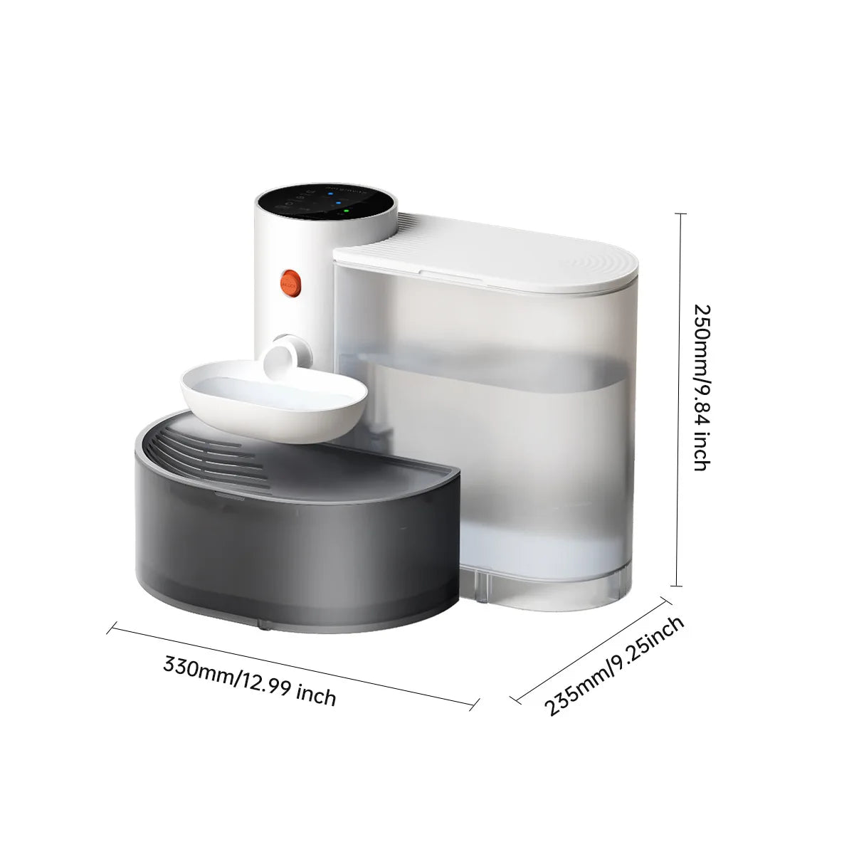 ZYfeeder Wireless Automatic Cat Fountain Water Dispenser