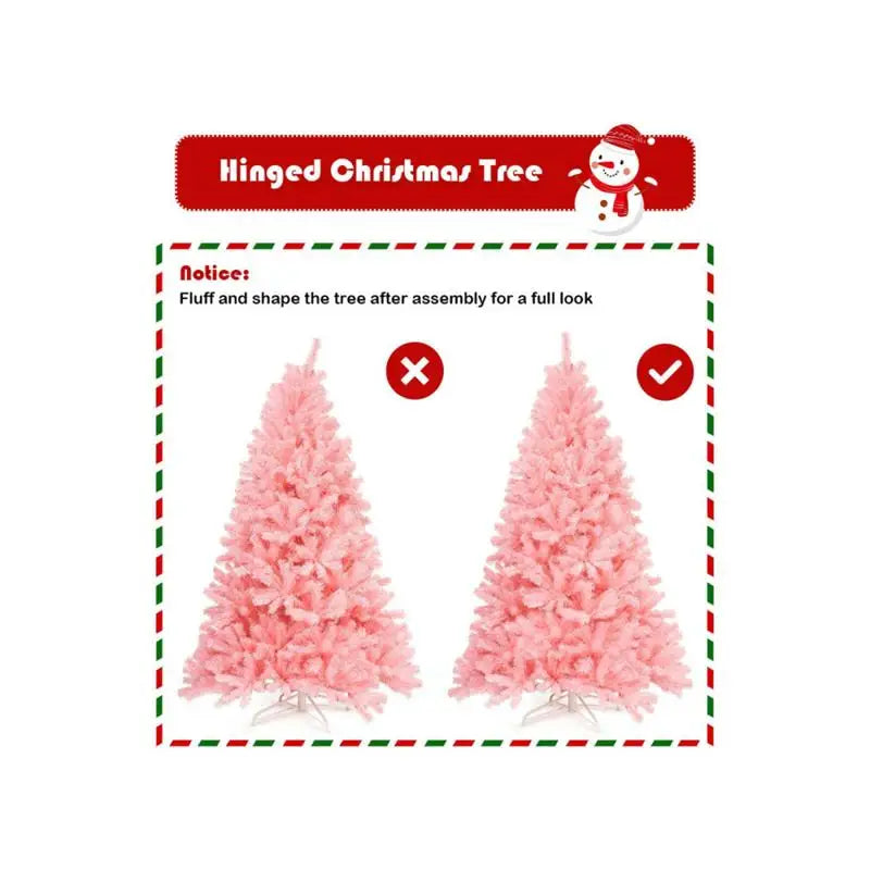 Xmas Tree With Flourishing Branch Tips For Dreamy Festive Ambiance