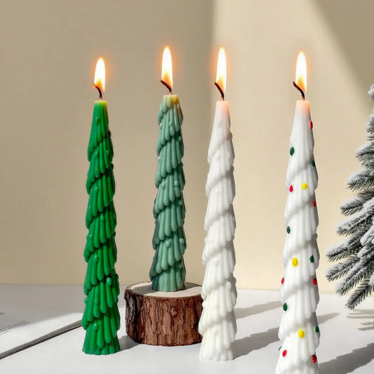 Silicone Christmas Tree Candle Mold For DIY Aromatherapy Crafts