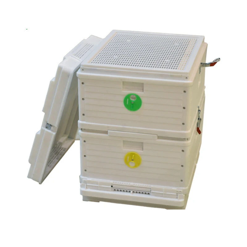 Plastic Insulation Beehive Langstroth 10 Frame With Bee Feeders