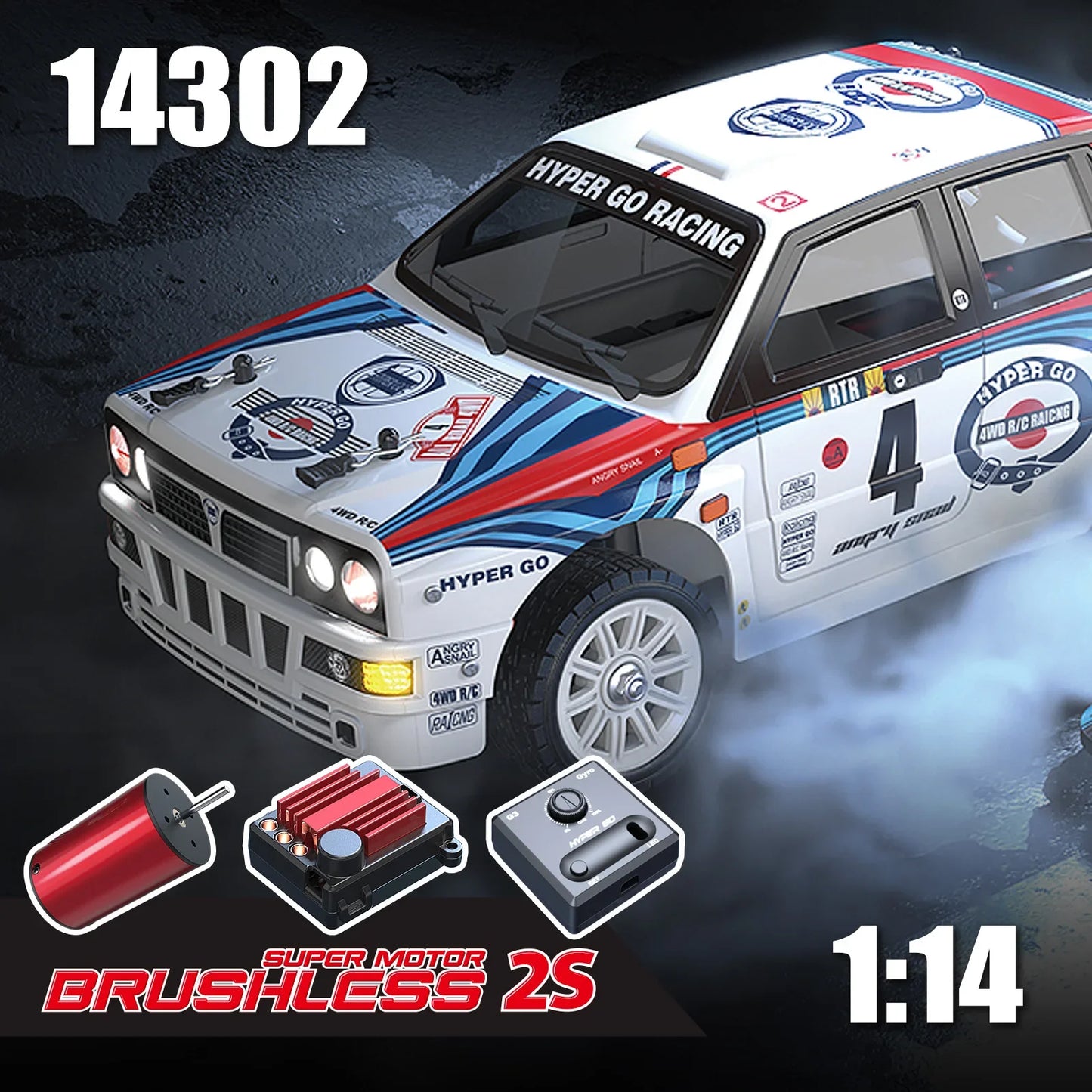 BEYONDSKYCE 4WD Brushless RC Car Off Road with 55kmh Speed