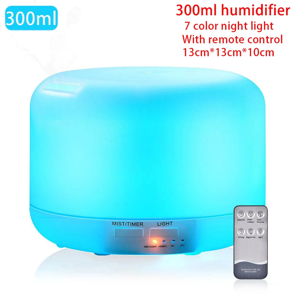 THANKSHARE Aroma Essential Oil Diffuser Ultrasonic Humidifier