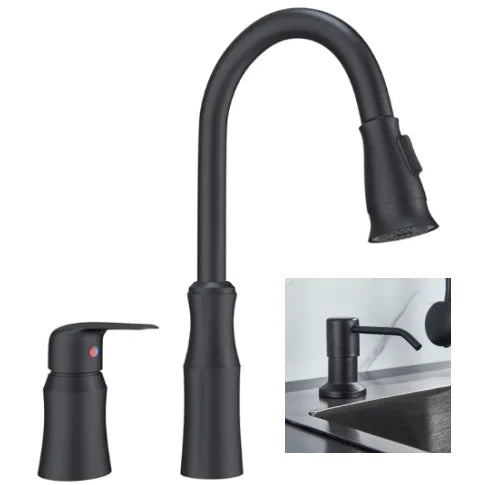 Shinesia Luxury Golden Vessel Sink Faucet With Dual Cristal Handles