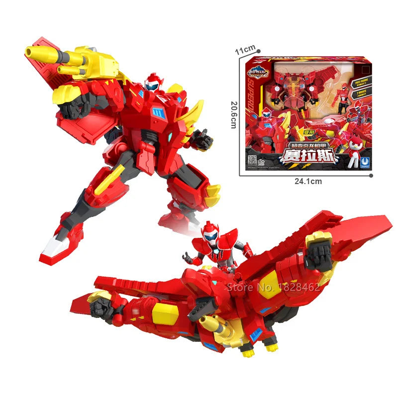 SYANDZ Mini Force 2 Super Dino Power Transformation Robot Toy