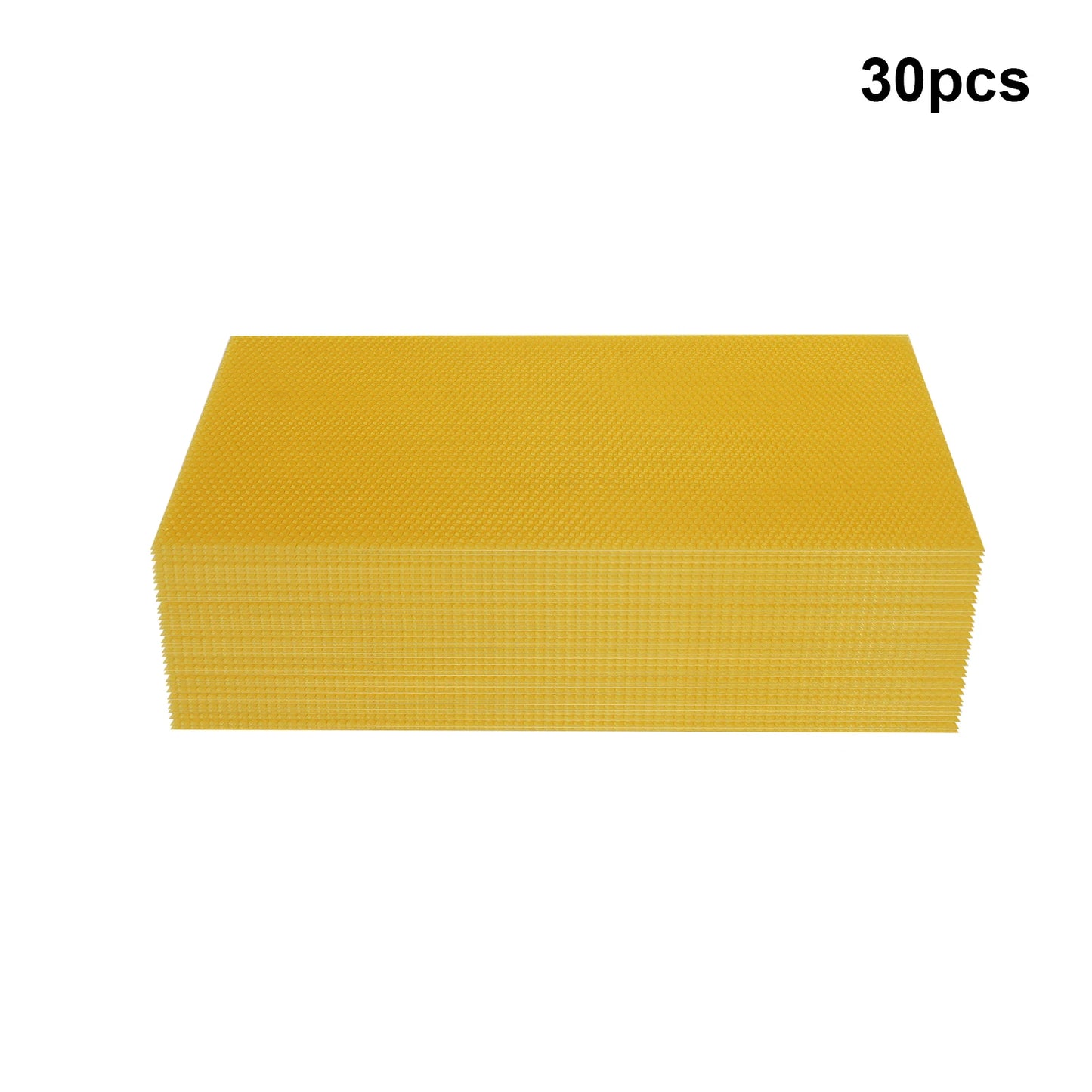 Pure Beeswax Hive Frames Pre-Waxed Deep Brood for Beekeeping