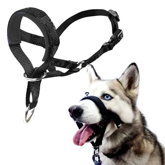 Hign-concerned Dog Bite Prevention Muzzle Adjustable Reflective Straps