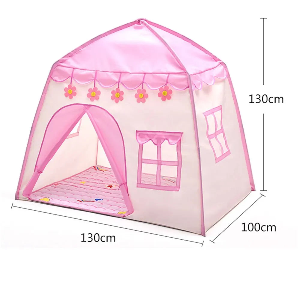 LARZACK Foldable Wigwam Tent for Kids Indoor Playhouse