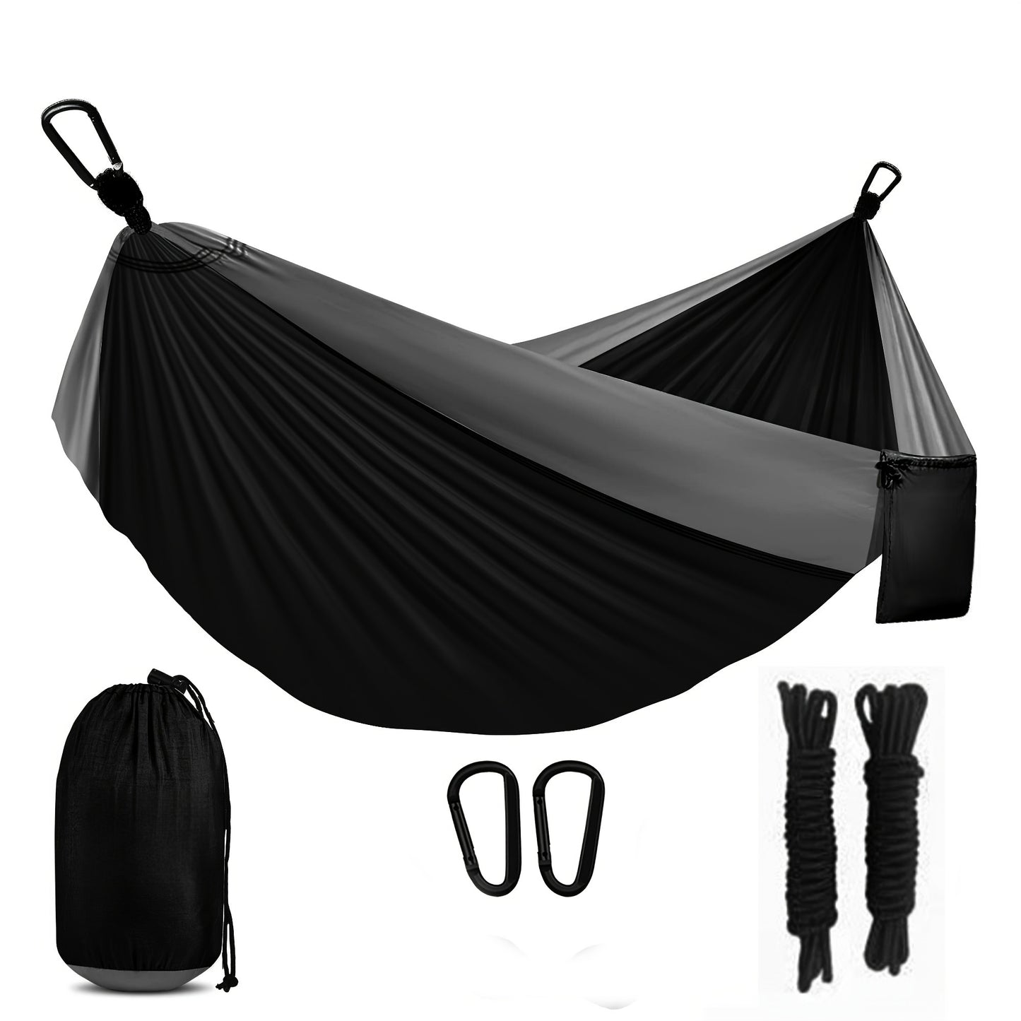 Camping Hammock Portable Parachute Nylon With Tree Straps