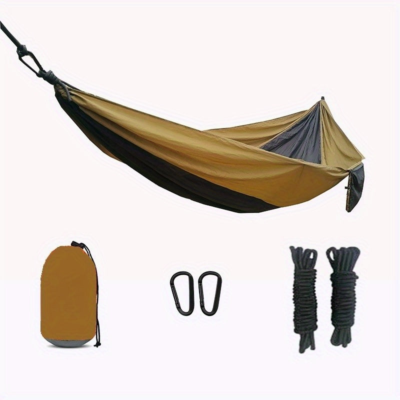 Camping Hammock Portable Parachute Nylon With Tree Straps
