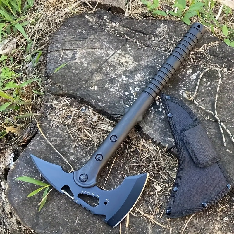 Outdoor Survival Axe With Saw For Camping And Bushcraft