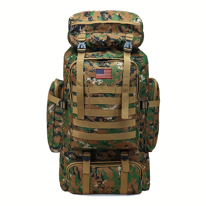 JUMAHE Tactical Backpack MOLLE Outdoor Hiking Gear With Padded Straps
